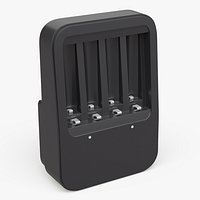Black AA and AAA Battery Charger