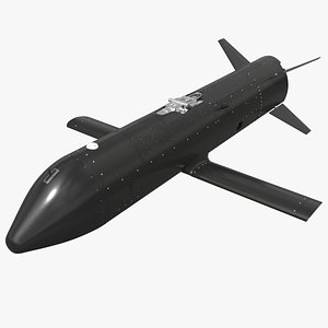 3D Multi-Use UAV Platform Black Rigged for Maya model