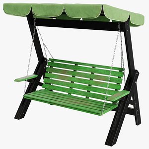 3D model GardenSwing 01 o