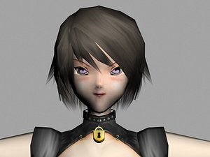 games biped morph 3d model