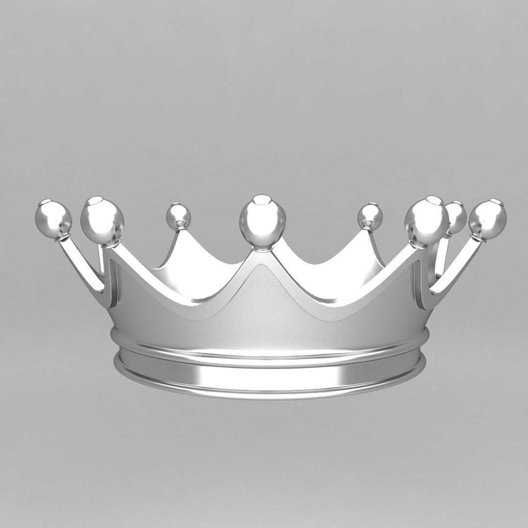 3d Crown Ornaments King Model