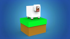 Low poly Sheep