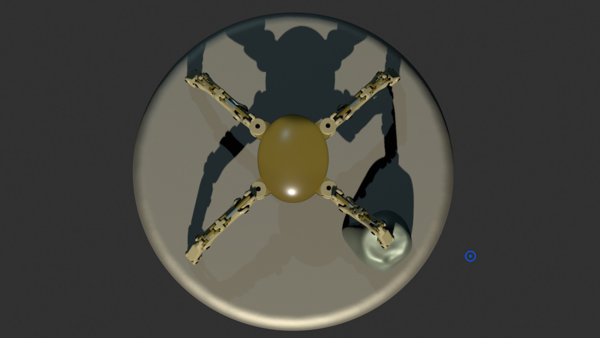Spider robot 3D https://p.turbosquid.com/ts-thumb/T3/tkdmnp/7E/f8107d1d29514bf29f304215365706a1/jpeg/1711087748/1920x1080/fit_q87/2ad951edb2890c96cf102f67942470efd84e05d6/f8107d1d29514bf29f304215365706a1.jpg