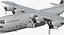 3d model lockheed c-130 hercules military transport