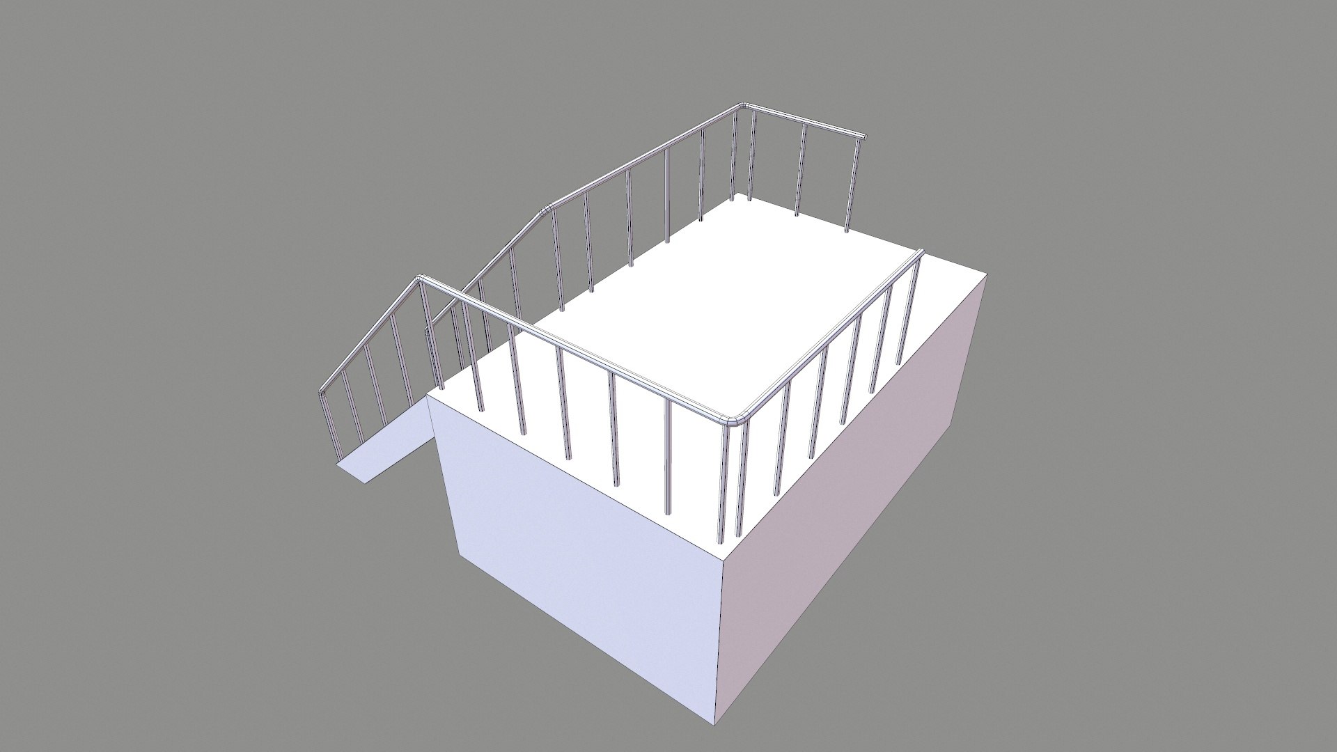 3D Platform Structure - TurboSquid 2321694