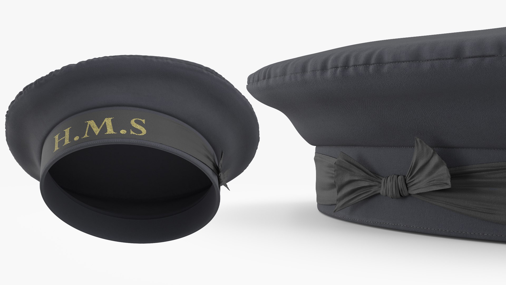 3D Royal Navy HMS Sailor Cap https://p.turbosquid.com/ts-thumb/T3/xalHKF/KC/royal_navy_hms_sailor_cap_001/jpg/1788387402/1920x1080/fit_q87/ea3a9e03e3d2310f15cf7684d5f06e83f383a46a/royal_navy_hms_sailor_cap_001.jpg