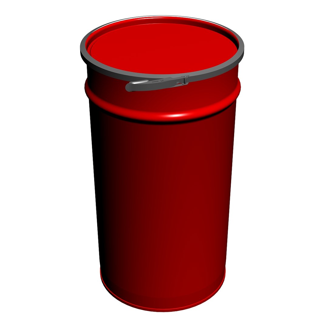 Tapered metal barrel rings model TurboSquid 1361312