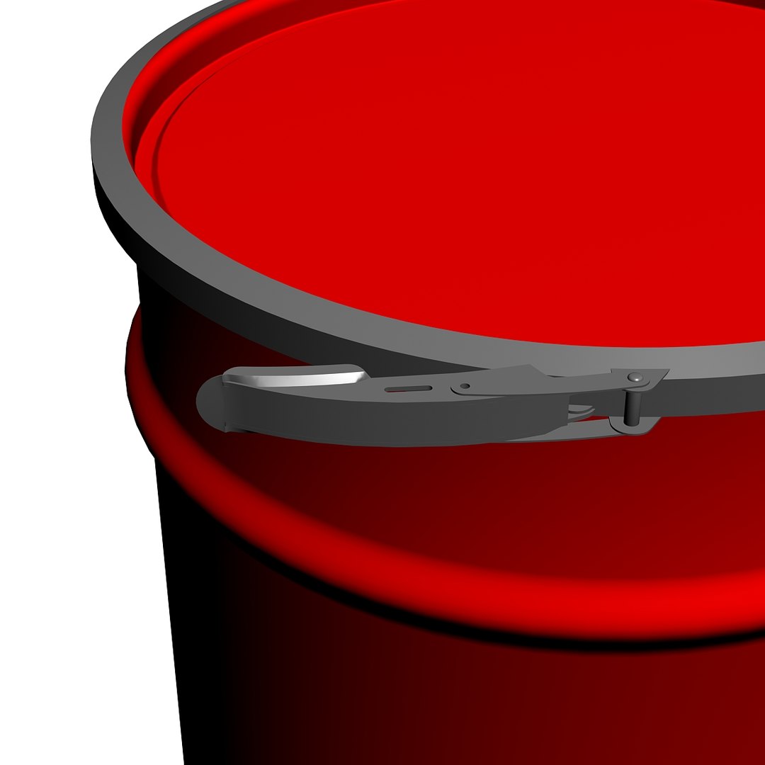 Tapered metal barrel rings model - TurboSquid 1361312