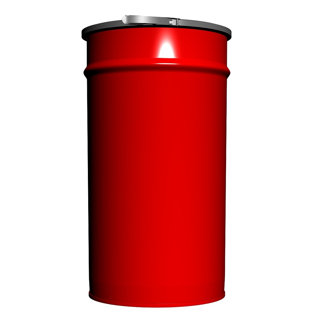 Tapered metal barrel rings model - TurboSquid 1361312