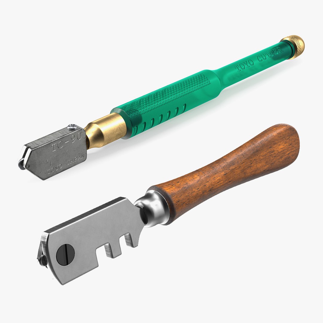 modelo 3d Glass Cutters Collection TurboSquid 1915173