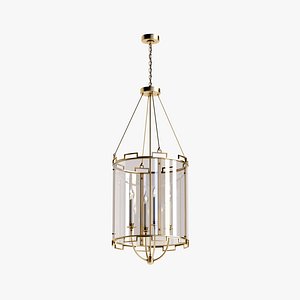3d baker georgian lantern model