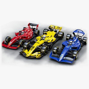 Formula 1 2 3 Season 2026 Race Cars Collection