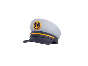 Prop051 Captain Hat model