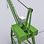 3d crane port model
