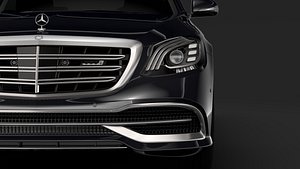 mercedes maybach s 650 3D model