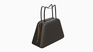 3D leather bag