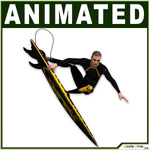 White Surfer CG