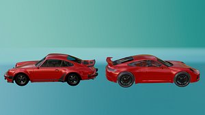 3D porsche 911 turbo