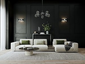 interior living room scene 61 3D