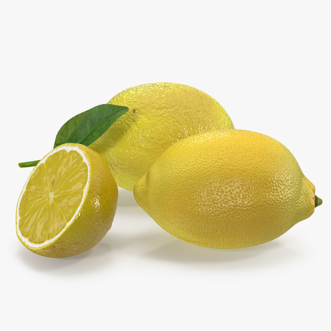 Lemon Collection 3D model preview