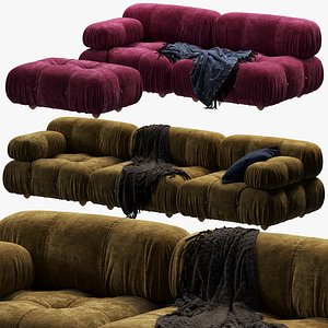 Camaleonda sofa by bebe italia 3D