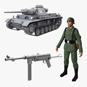 3D Wehrmacht Collection model