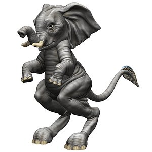 elephant mammal 3D model
