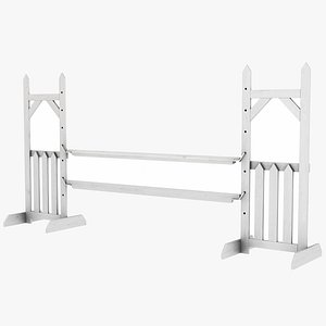 3D Horse Riding Arena Jumping Stand 5