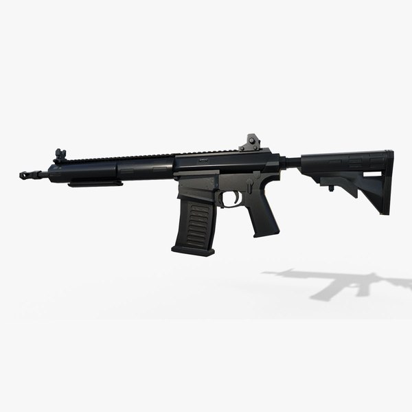 3D Troy Par Rifle Gun - TurboSquid 2028460