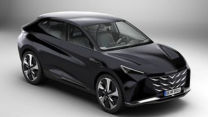Generic Future EV SUV 3D