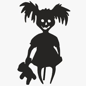 3D Silhouette Scare 1