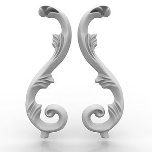 arch elements 14 wall 3d model