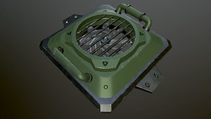 3D model metalness ready blender