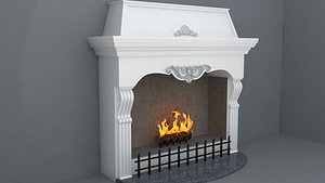 3D fireplace