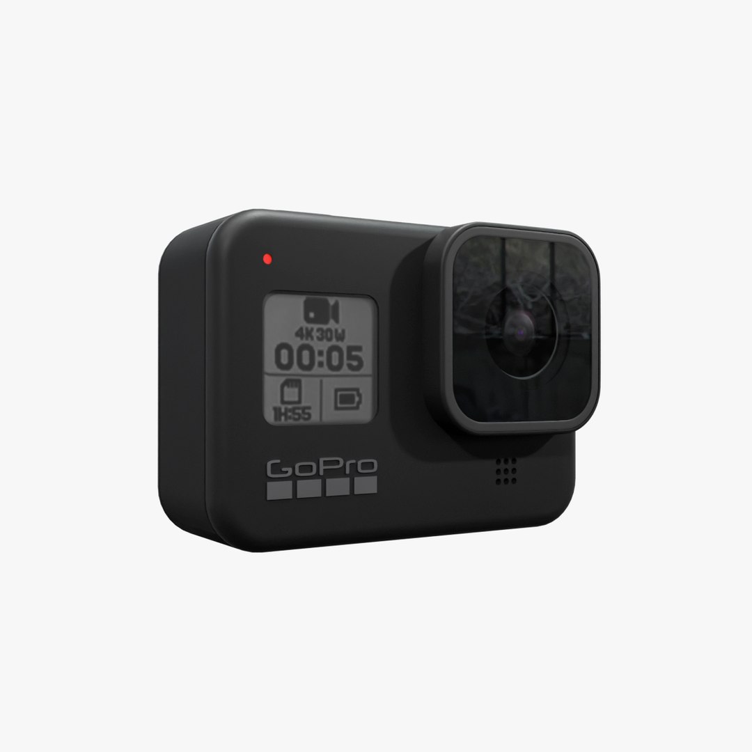 3D GoPro 8 Black - TurboSquid 2035466