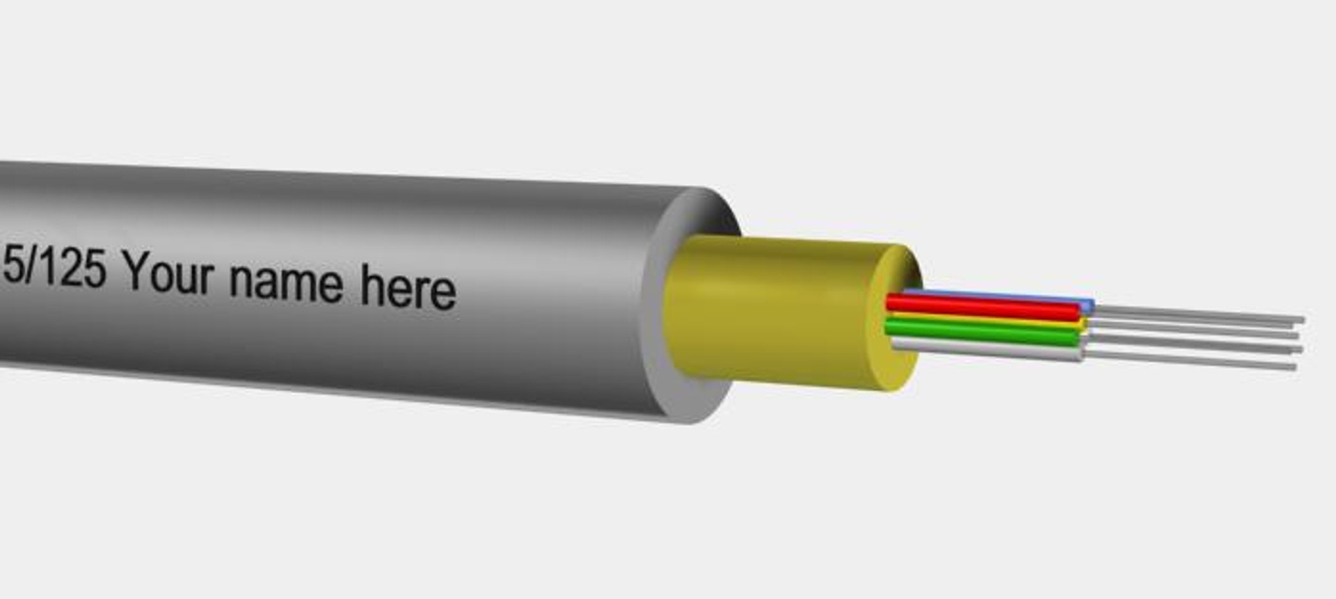 Tb006 52 5-125 Cable 3d Max