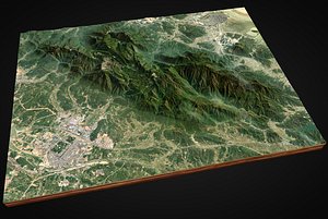 3D Mountain Range