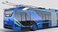 3D iveco crealis trolleybus simple