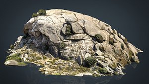 3D mountain rocks 6