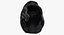 Lego Hair 02 Negro