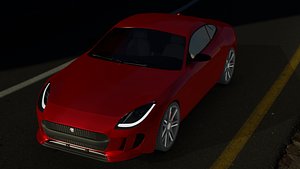 3D Jaguar F-Type