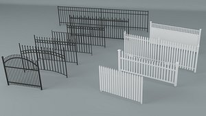 3D model Fences