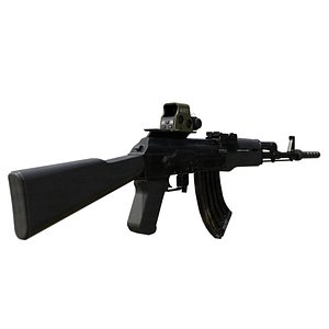 3D AK-74M model