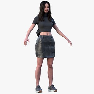 3D Woman - Summer Outfit 3 model