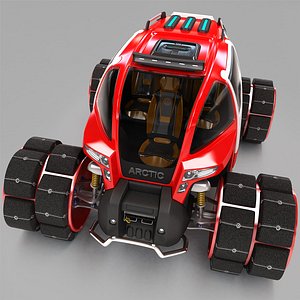 multi-purpose all-terrain vehicle 3D model