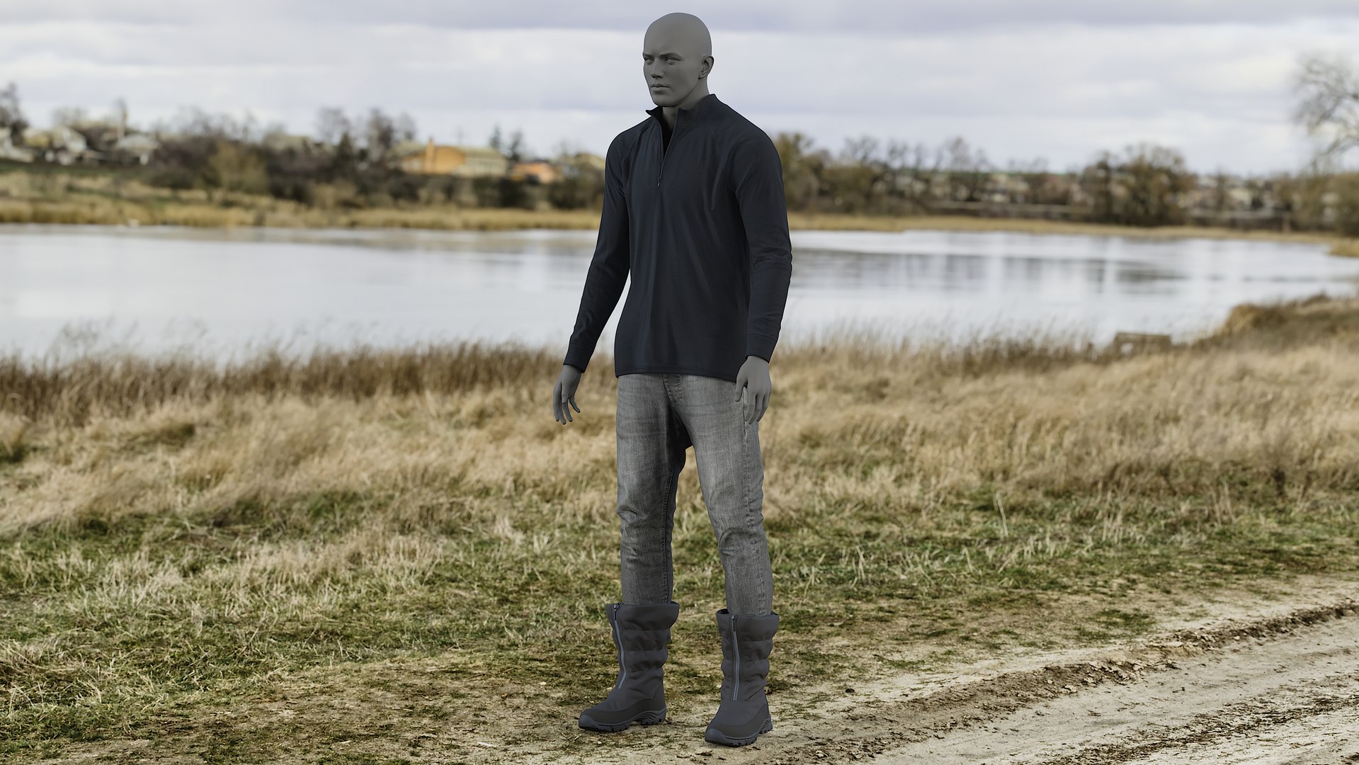 3D model realistic clothing pants boots https://p.turbosquid.com/ts-thumb/T5/8PHg2v/fuQelMS8/realistic2/jpg/1609774029/1920x1080/fit_q87/722dd6a5edddcdfe309ddbe62e36ce9d8bfe8e86/realistic2.jpg