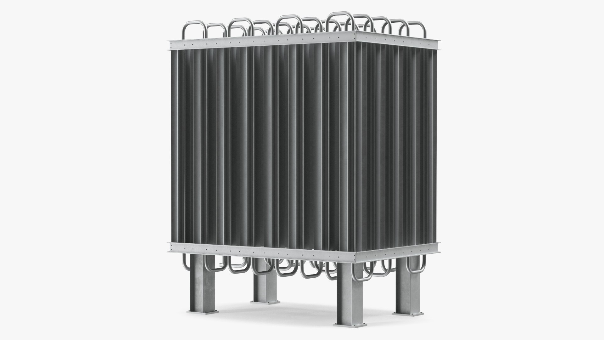 Radiator Of LNG Gas Filling Station 3D Model - TurboSquid 2246383