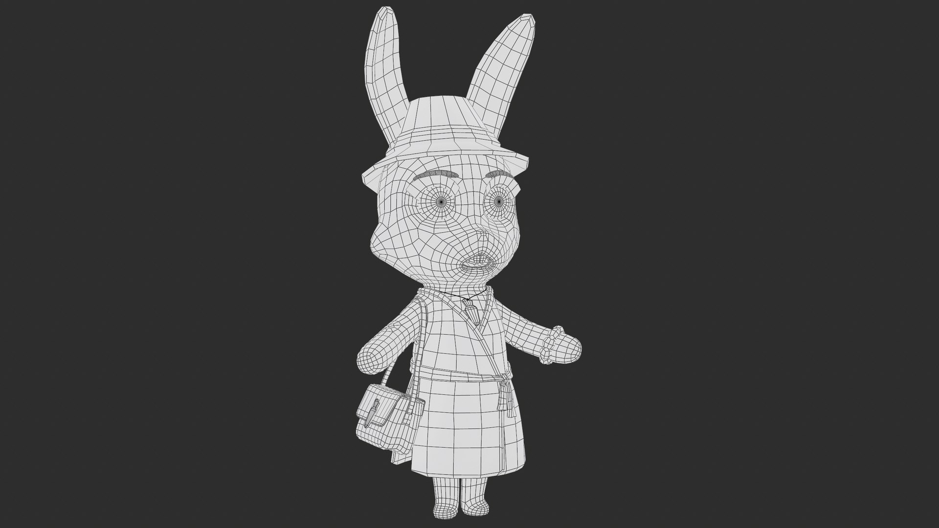 Mrs Rabbit Cartoon Character PBR model https://p.turbosquid.com/ts-thumb/T5/CBLdiu/3u/screenshot023/png/1700573778/1920x1080/fit_q87/ee829acf571f0de859c00522c3417d6e074c4193/screenshot023.jpg