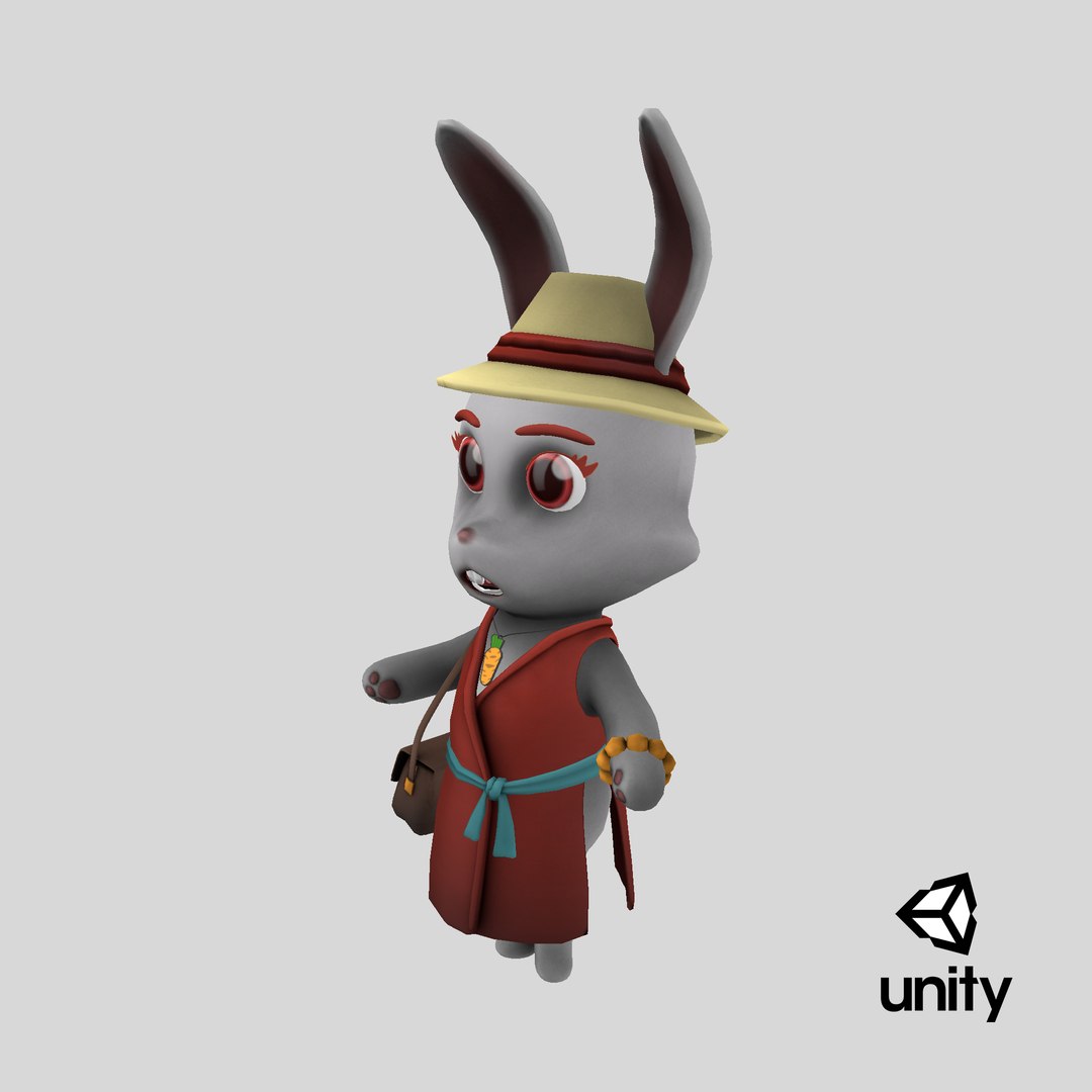 Mrs Rabbit Cartoon Character PBR model https://p.turbosquid.com/ts-thumb/T5/CBLdiu/R6/stemcell_unity_render/png/1724402911/1920x1080/fit_q87/2680f5d21429024baf2e23204675b6248912f71b/stemcell_unity_render.jpg