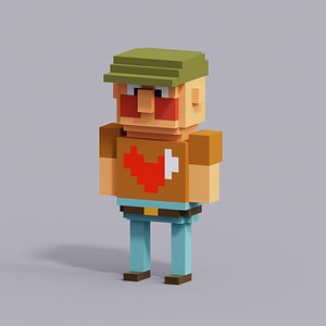 3D Voxel man